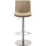 Bar-/Tresenhocker myPABLO, gepolsterte Sitzschale beige,...