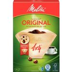 Melitta Filtertüten 1x4 naturbraun VE = 80 Stück