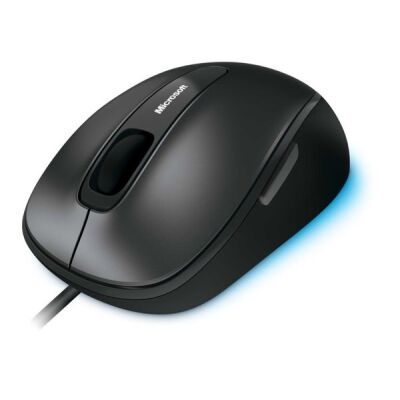 Comfort Mouse 4500, schwarz, 1000 dpi, 5 Tastem, 4 Wege Scrollrad, für Links- und Rechtshänder