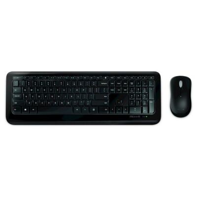 Tastatur 850, kabellos, 6 Sondertasten und optical Mouse, 1000 dpi, 3 Tasten mit Scrollrad, für Links- und Rechtshänder