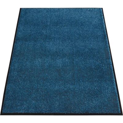 Schmutzfangmatte Eazycare Aqua blau, 1,22 x 1,83m, Material: Olefin auf Vinylrücken für den Innenbereich