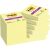 Haftnotiz Super Sticky Notes, 51 x 51 mm, 12 Blöcke à 90 Blatt, gelb