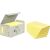 Post-it Notes Recycling Mini Tower gelb 38x51mm, 100 Blatt/Block