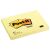 Haftnotiz Note, 102 x 76 mm, 1 x 100 Blatt, 1 Block, gelb