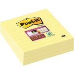 Haftnotiz Super Sticky Note, 101 x 101 mm, liniert, 3 x...