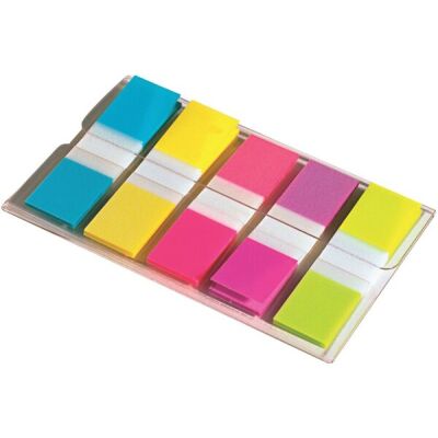 Post-it Mini Index Haftstreifen 11,9x43,1mm je Farbe 20 Streifen