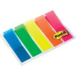 Post-it Index Markiersteifen trans- parent farbig im Etui