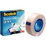 Klebefilm Scotch Removable Ablösbar 811 19mmx33m...