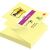 Haftnotiz Super Sticky Z-Note, 76 x 76 mm, 1 x 90 Blatt, 1 Block, gelb