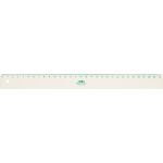 Lineal Green Line 30 cm, schmal, natur