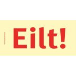 Haftnotizen 75 x 35 mm, gelb Eilt