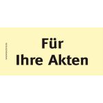 Haftnotizen 75 x 35 mm, gelb Für Ihre Akten