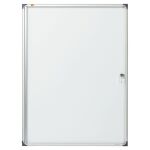 Schaukasten extraflach magnethaftend 9xA4, weiß,...