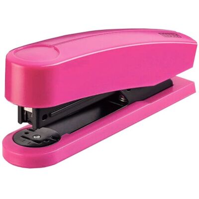Heftgerät B 2 COLOR ID, happy pink, Heftleistung: 25 Blatt, Ladekapazität: 100 x 24/6 SUPER / 150 x 26/6 SUPER, Einlegetiefe: 65 mm, Oberlademechanik, Metall mit Kunststoffummantelung