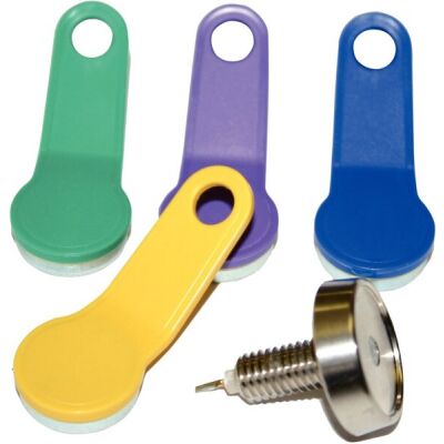 Dallas Schloss mit 4 Schlüsseln plug and play, ohne das Gehäuße