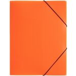 Gummizugmappe A4, 3 Klappen, Trend, orange