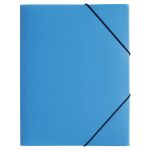 Gummizugmappe A4, 3 Klappen, Trend, hellblau
