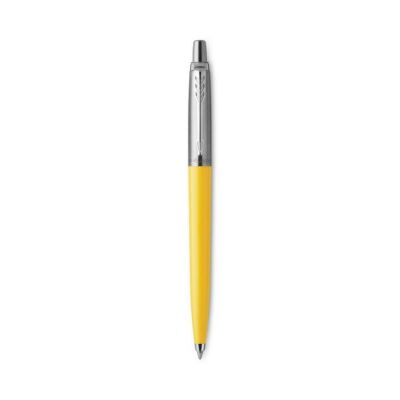 Kugelschreiber Jotter, gelb, M, Schreibfarbe: blau.