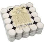 Teelichte Ø 3,9 cm, Höhe: 1,7 cm, weiß,...