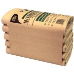 Kompostbeutel aus Papier, 10l, 35x21x15cm, braun