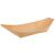 Schale pure, Schiffchen, 16,5 x 8,5 cm, Holz, nicht für flüssige Lebensmittel, 50 Stück