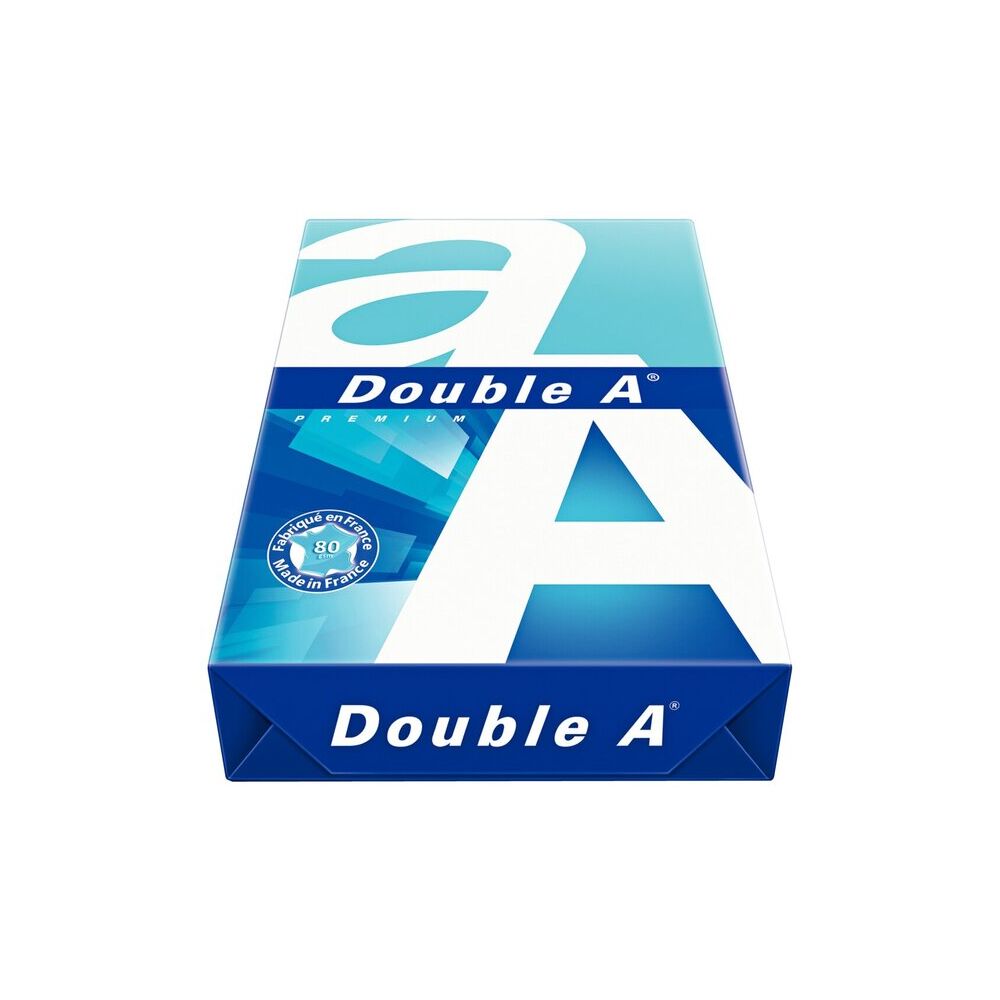 Double A Kopierpapier, DIN A3, 80g/qm, weiß, Weißegrad: 168 CIE, Pack