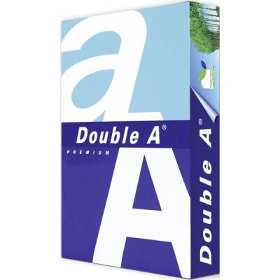 Kopierpapier Double A, A4, 80g, 250 Blatt, hochweiß, holzfrei, glatte Oberfläche, für Laser- und Ink-Jet, VE = 1 Pack = 250 Blatt 1 Karton = 10 Pack