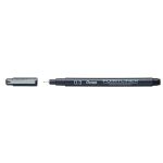 Fineliner permanent 0,3 mm, schwarz