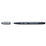 Fineliner permanent 0,8 mm schwarz