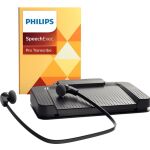 SpeechExec Pro Transkription Set V10 Fußschalter,...