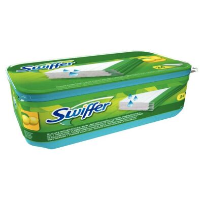 Swiffer Wet Wischtücher Nachfüllpack, 24 Tücher