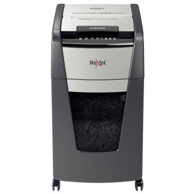 Aktenvernichter AutoFeed+ 300M, P5, Leistung 300 Blatt 80g/qm, Partikelgröße: 2x15mm.