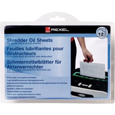 Ölblätter für Aktenvernichter, DIN A 5, 20 Stück