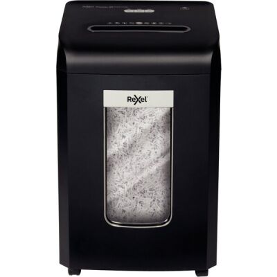 Aktenvernichter ProMax RSX1538,schwarz, P-4, Partikelschnitt 4 x 40 mm, 15 Blatt, Auffangvolumen 38 Liter, vernichtet Dokumente, Heft-/Büroklammern und Kreditkarten