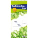 Karteikartenblock A7, weiß, liniert, 170g,...