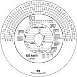 Tachoscheiben 100er Pack 125km/h Automatik Haug 125151