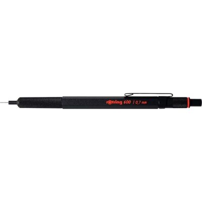 Rotring 600 Feinminenstift 0,7mm Das Original, mattschwarz.