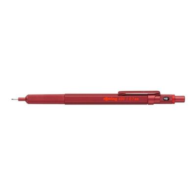 rOtring 600 Feinminenstift, 0,7 mm, metallic-rot