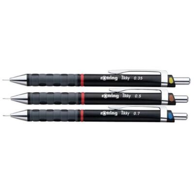 Feinminenstift Tikky Redesign 3er-Etui 0,35-0,5-0,7mm, Colour-Code