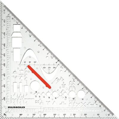 Rumold Techno-Dreieck Elektro für Feinminenstift 0,5mm, Griff abnehmbar