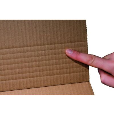 Universalverpackung A3 braun, haftklebend, Aufreißfaden,