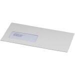 CD/DVD-Kuvert mit Fenster, hk weiß, Innenmaß:...