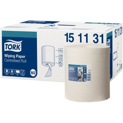 M-Tork Handtuchrolle, Standard, 1-lagig, hochweiß, unperforiert