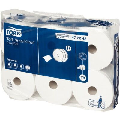 Toilettenpapier Advanced, 2-lagig, ohne Prägung, weiß