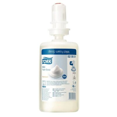 Milde Schaumseife, Premium, transparent, 1000 ml, S4 System