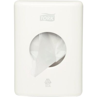 Spender für Hygienebeutell, weiß, Kunststoff