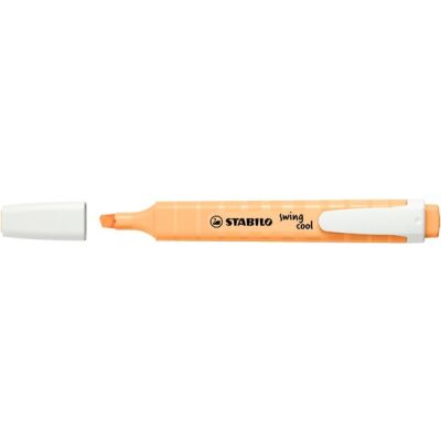 Textmarker STABILO swing cool 1-4mm, sanftes orange, mit Clip