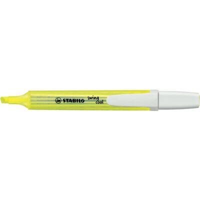 Textmarker STABILO swing cool 1-4mm, gelb, mit Clip