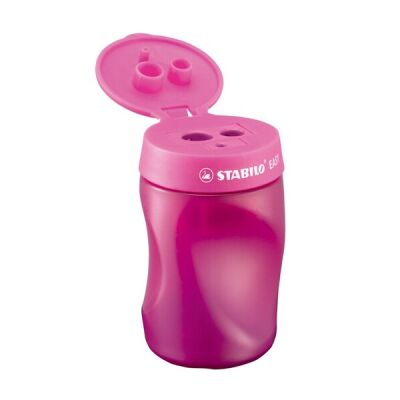 Stabilo Easy Dosenspitzer 3 in 1, für Linkshänder, pink