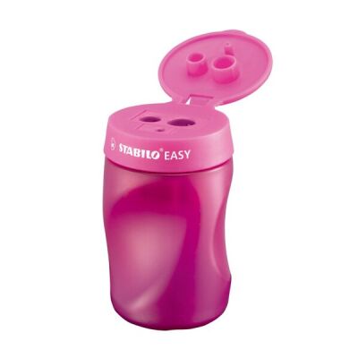 Stabilo Easy Dosenspitzer 3 in 1, für Rechtshänder, pink